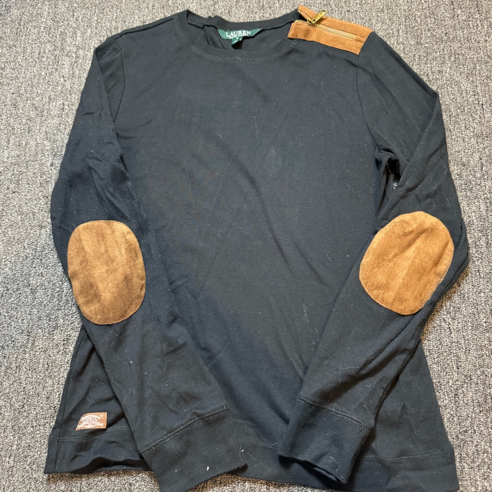 Ralph Lauren Patched Sleeves Shirt Size Medium